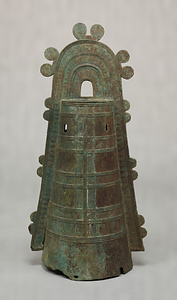 [Dotaku] (Bell-shaped bronze) Design of Crossed Bands
