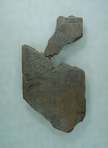 Itabi Fragment with Image of Amitabha Triad