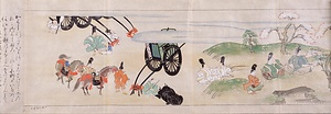 異本伊勢物語絵巻(模本) 