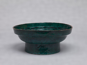 Footed Bowl with a Phoenix