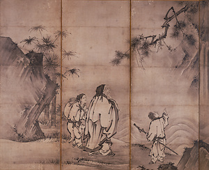 The Four Elders of Mount Shang and the Seven Sages of the Bamboo Grove