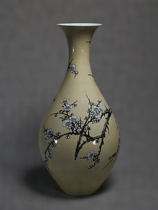 Large Vase with a Plum Tree