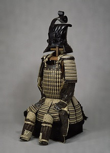 "Gusoku" Type Armor with White Lacing, Two-Piece Cuirass