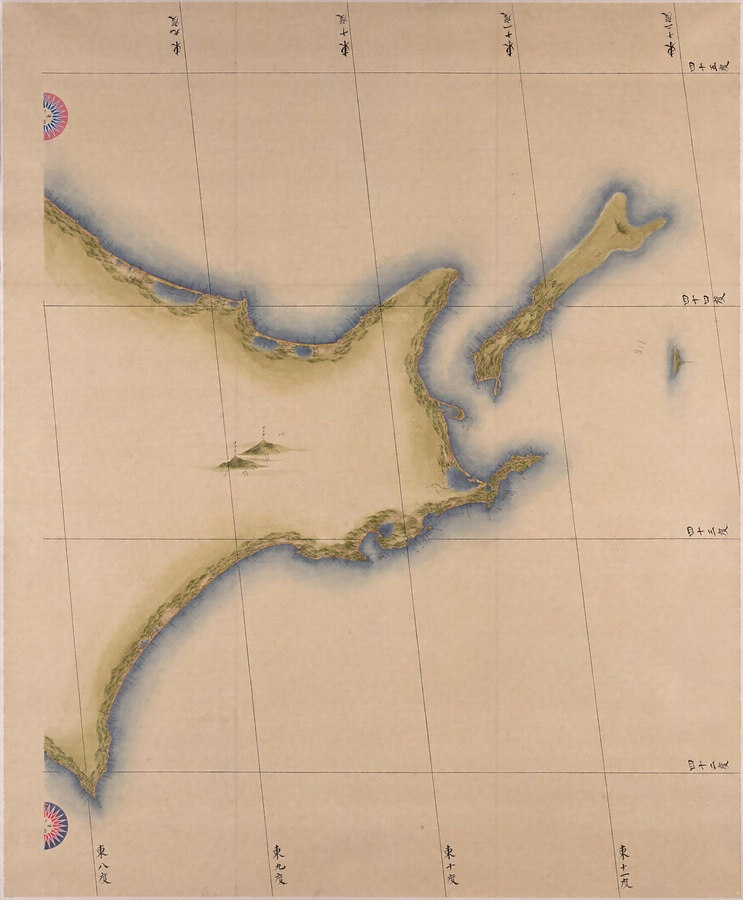 日本沿海輿地図（中図） 北海道東部 文化遺産オンライン