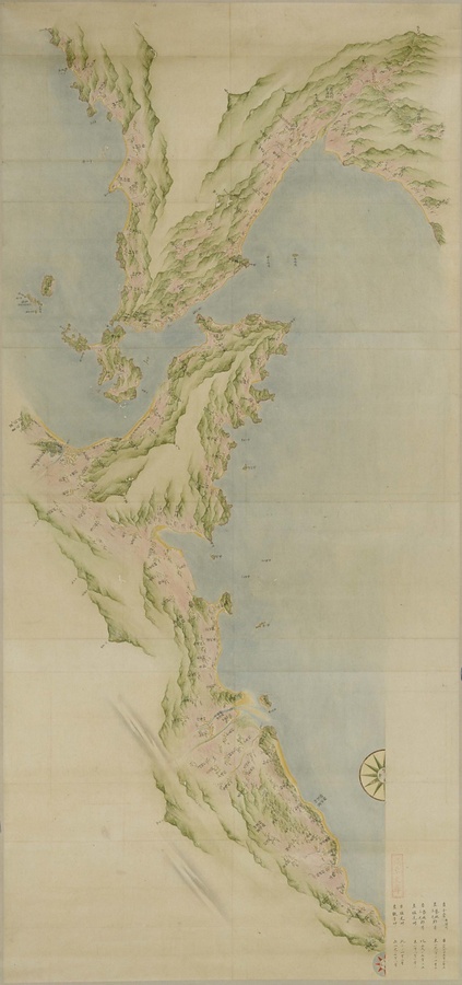 九州沿海図（大図） 第一 文化遺産オンライン