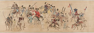 伴大納言絵巻（模本）下巻 ばんだいなごんえまきもほんげかん