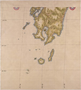 日本沿海輿地図（中図） 九州南部