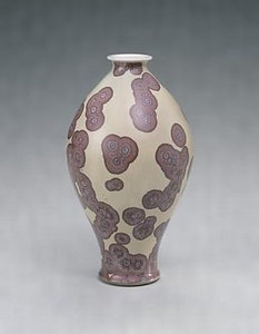 結晶釉花瓶