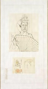 昭憲皇后像 画稿