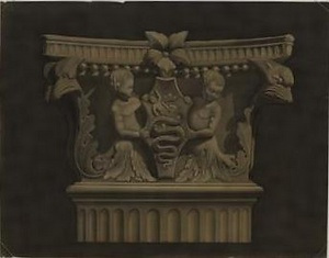 柱頭彫刻