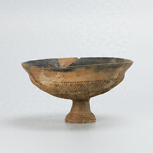 Satsumon pottery vessel