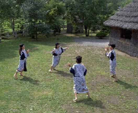 Traditional Ainu dance  