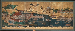 ITSUKUSHIMA-ZU BYŌBU(Landscape of Itsukushima)