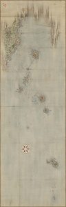 伊豆東半部及七島図