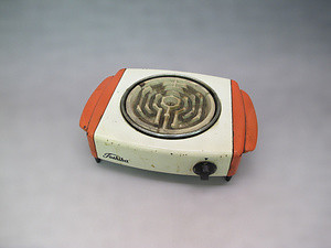 電気コンロ（東芝，HP605形）