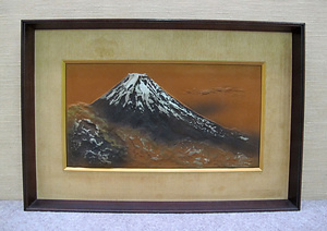 富士山図額面