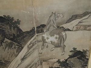 群馬図屏風　雲谷等顔筆　六曲一双 ぐんばずびょうぶ　うんこくとうがんひつ　ろっきょくいっそう