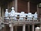 陶山神社本殿の磁器製玉垣