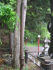 尾崎神社の鋳鉄製宝剣 おさきじんじゃちゅうてつせいほうけん