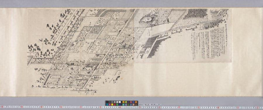 安政年代駒込冨士神社周辺之図及び図説 文化遺産オンライン