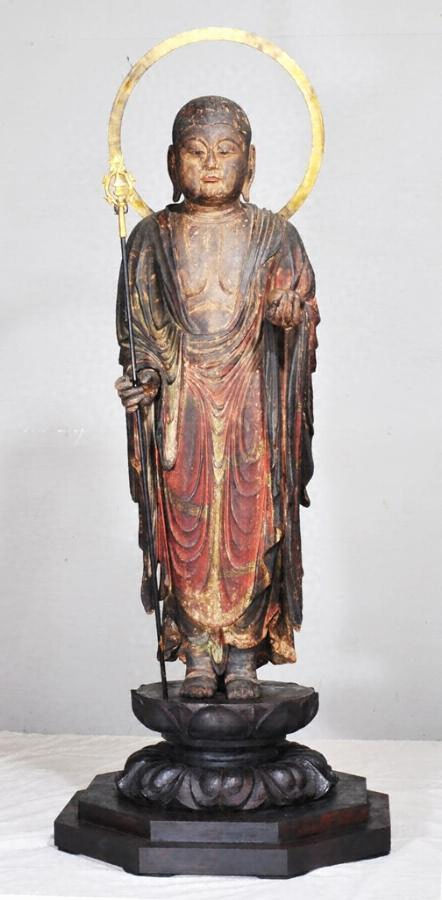 お得限定SALE木造菩薩立像（平安末～鎌倉時代） 仏像