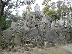 水角神社の富士塚
