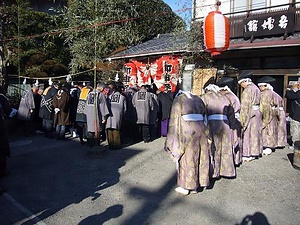 中之条町の鳥追い祭り なかのじょうまちのとりおいまつり