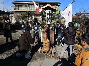 中之条町の鳥追い祭り なかのじょうまちのとりおいまつり