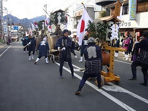 中之条町の鳥追い祭り なかのじょうまちのとりおいまつり