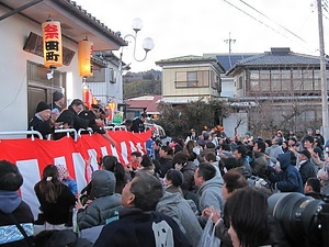 中之条町の鳥追い祭り なかのじょうまちのとりおいまつり