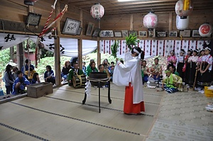 相内熊野神社の祭礼行事