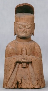 千足神社の神像群(３６軀)