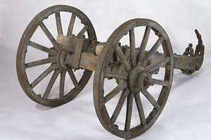 鴨方藩の砲車
