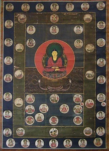 絹本著色北斗曼荼羅図