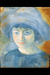 Portrait of a Girl in Western-Style
