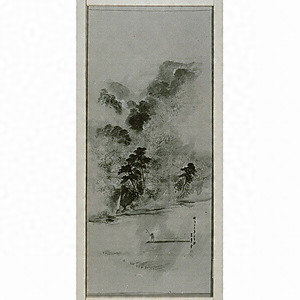 嵐山秋景図