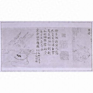 探幽縮図 鷹図巻 タンユウシュクズ タカズカン