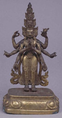 銅製チベット仏像 文化遺産オンライン