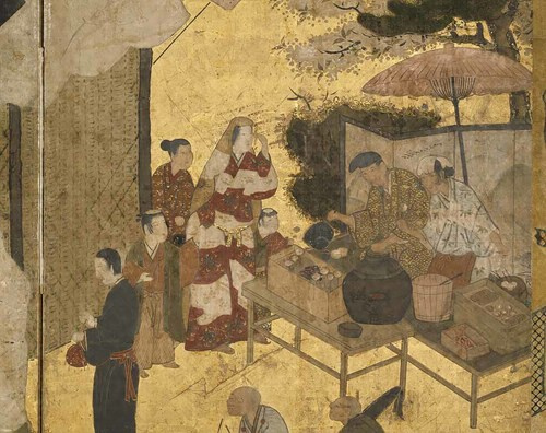 阿国歌舞伎図 文化遺産オンライン
