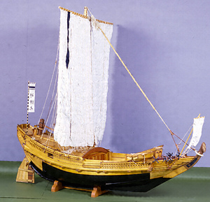 「樽廻船」模型