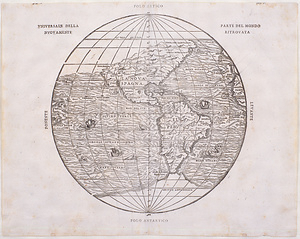西半球図