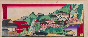 摂州神戸布引の滝之図