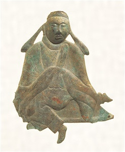 Shintō God (Excavated from sutra mound at Kimpu-sen, Nara)