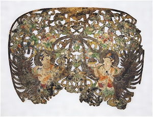 Keman (Pendant ornament in Buddhist sanctuary), No. 8 (Chi)