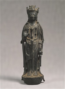 観世音菩薩銅像 文化遺産オンライン