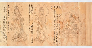Iconographic Drawings of Manifestations of Kannon (Avalokiteśvara)