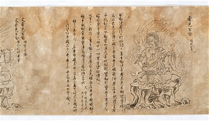 Iconographic Drawings of Fudō Myōō (Acalanātha) (J., Fudō Giki)