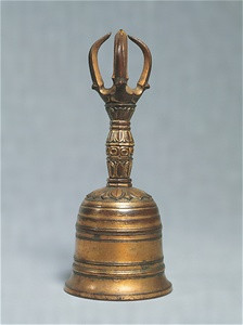 Gilt-bronze Five-pronged Vajra Bell