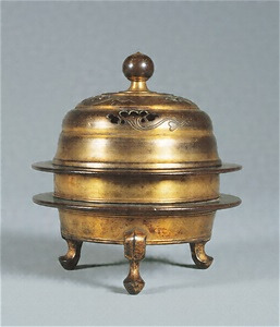 Gilt-bronze Incense Burner (Kasha)