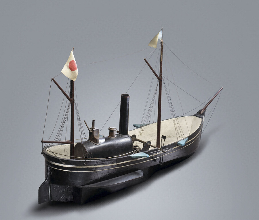 蒸気船雛形（外輪船） 文化遺産オンライン